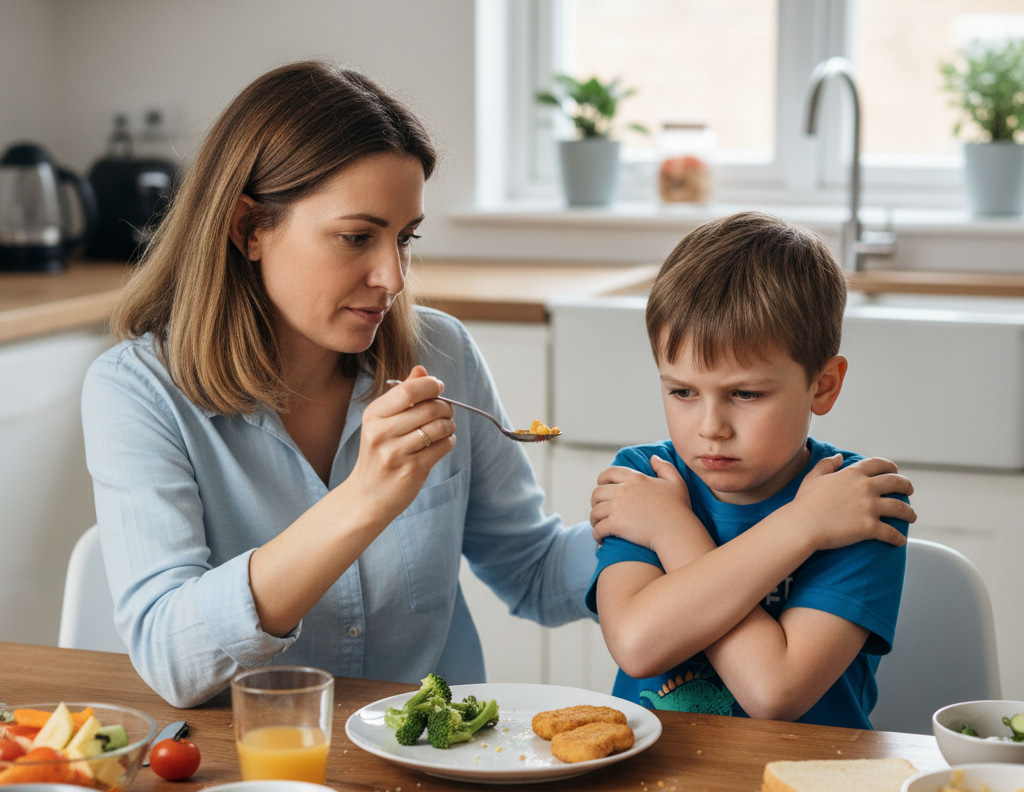 Child Undergoing Speech Therapy